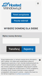 Mobile Screenshot of hostedwindows.pl