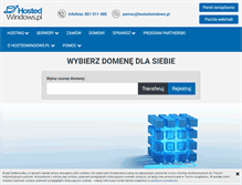 Tablet Screenshot of hostedwindows.pl